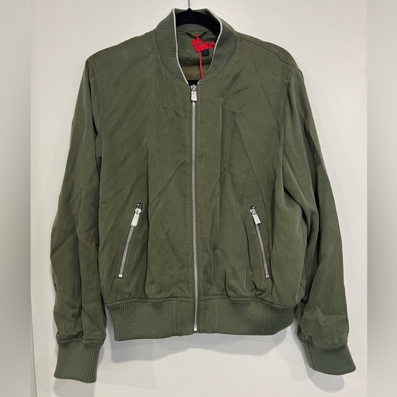NEW Hugo Boss Green Bomber Jacket - 80% off! - Picture 1 of 2